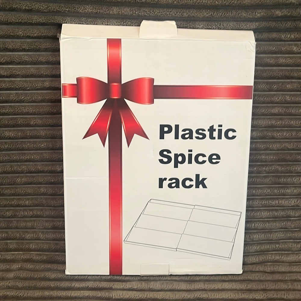 Plastic Spice Rack - Set of two